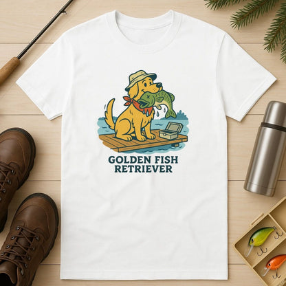 Golden Fish Retriever T-Shirt