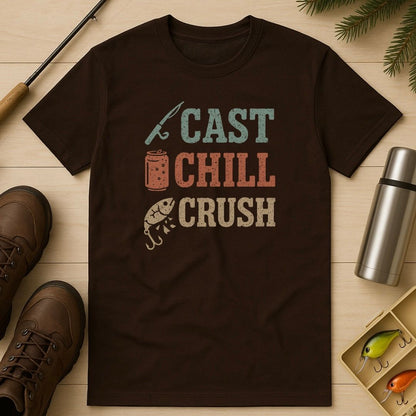 Cast, Chill, Crush T-Shirt