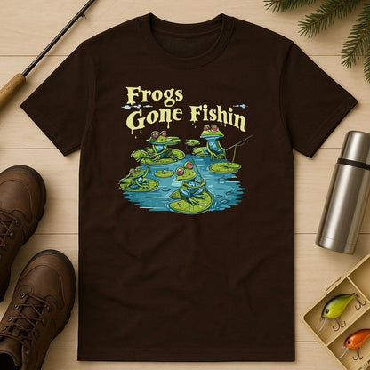 Frogs Gone Fishin T-Shirt