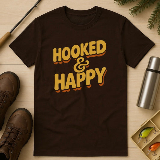 Hooked & Happy T-Shirt