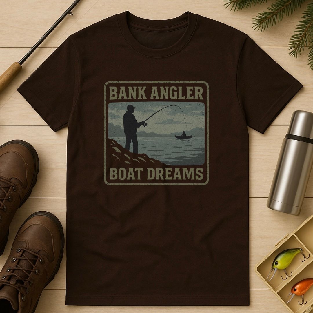 Bank Angler, Boat Dreams T-Shirt