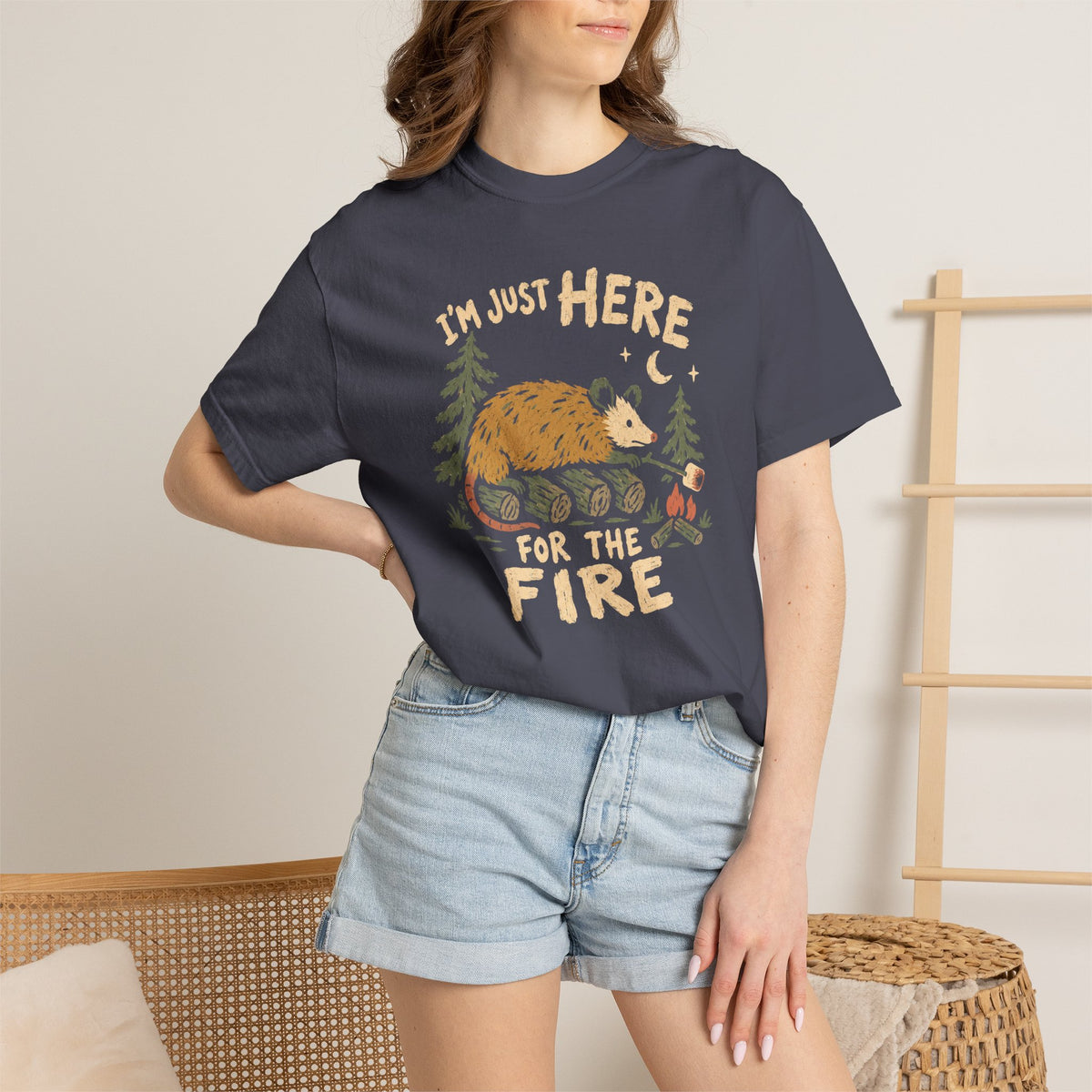 Here For Flames Tee