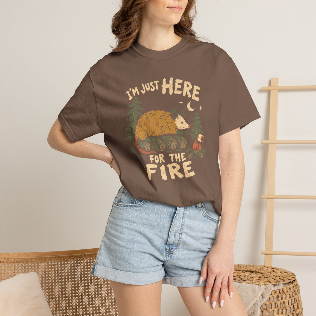Here For Flames Tee
