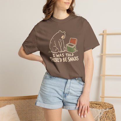 Here For Snacks Tee