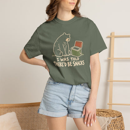 Here For Snacks Tee