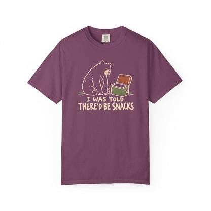 Here For Snacks Tee