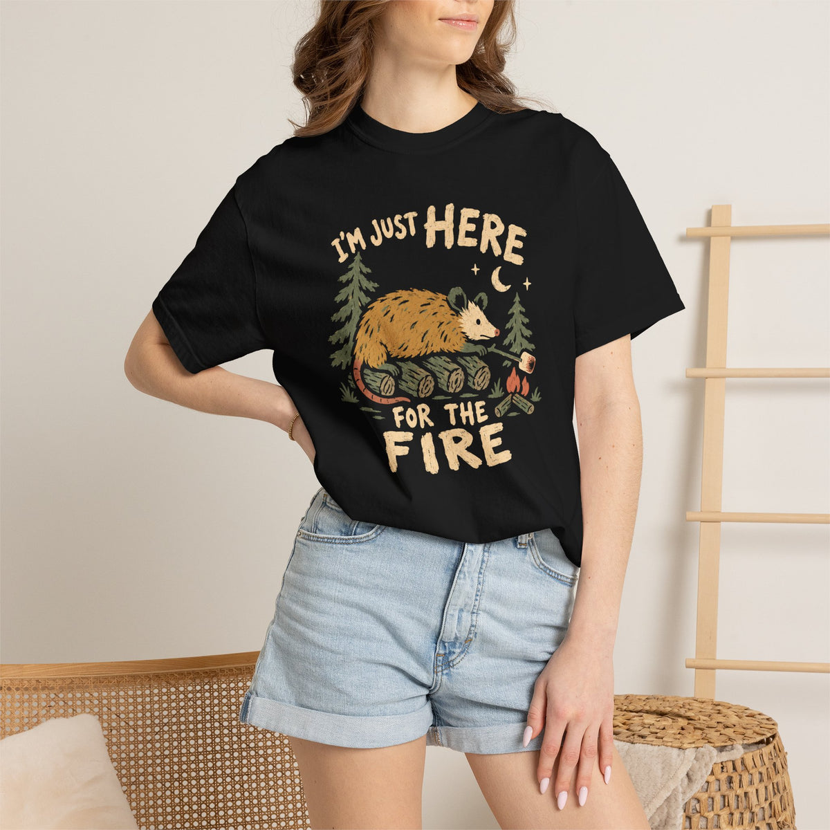 Here For Flames Tee