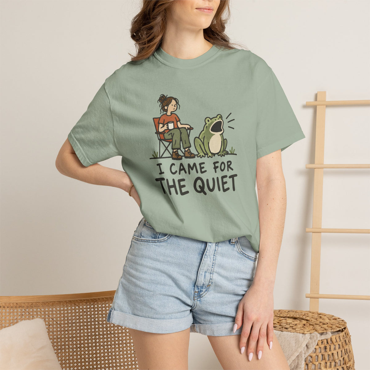 Here For Quiet Tee