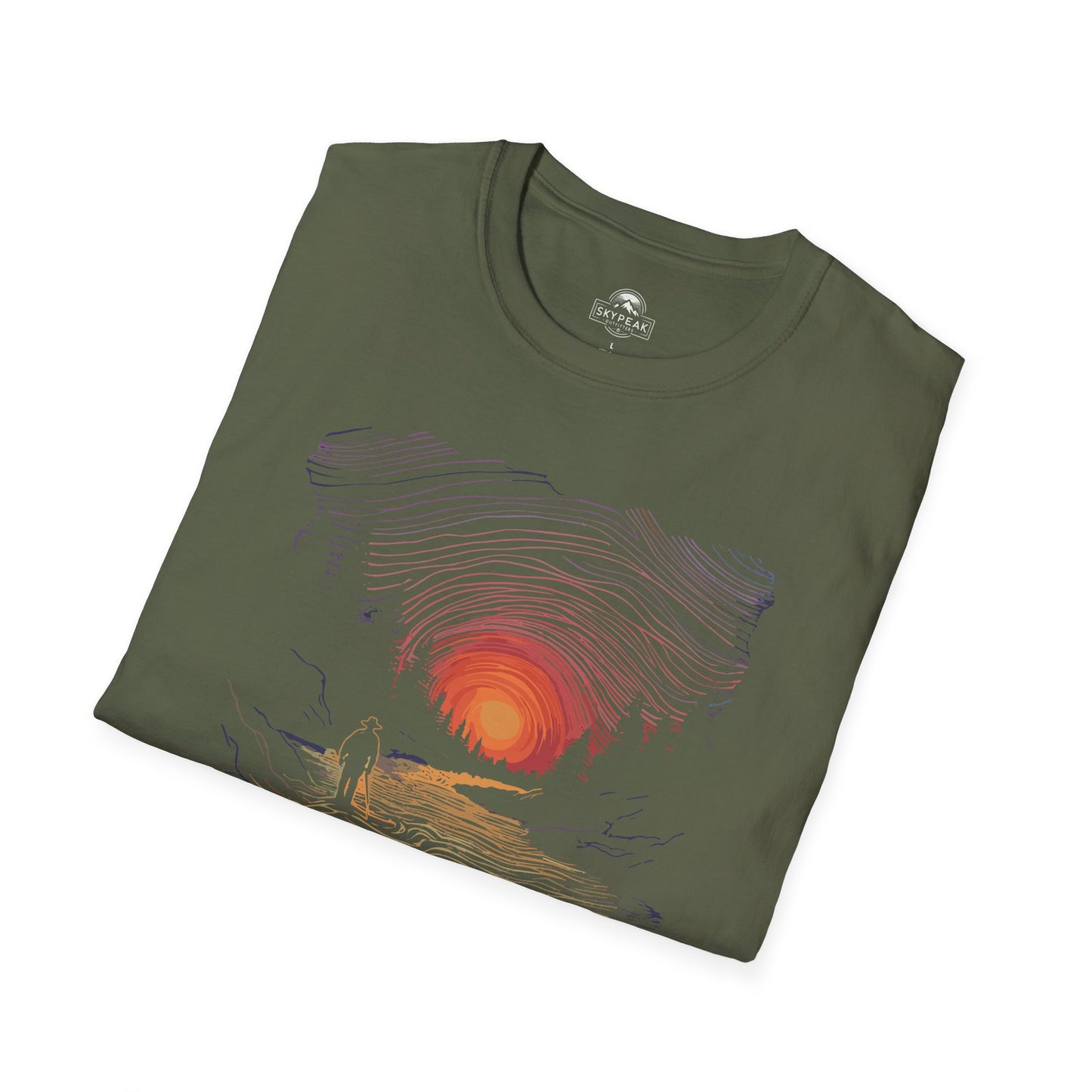 Sunset Spiral T-Shirt