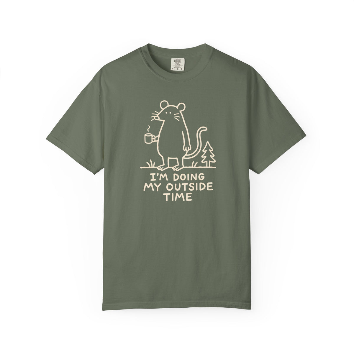 Outside Time Tee