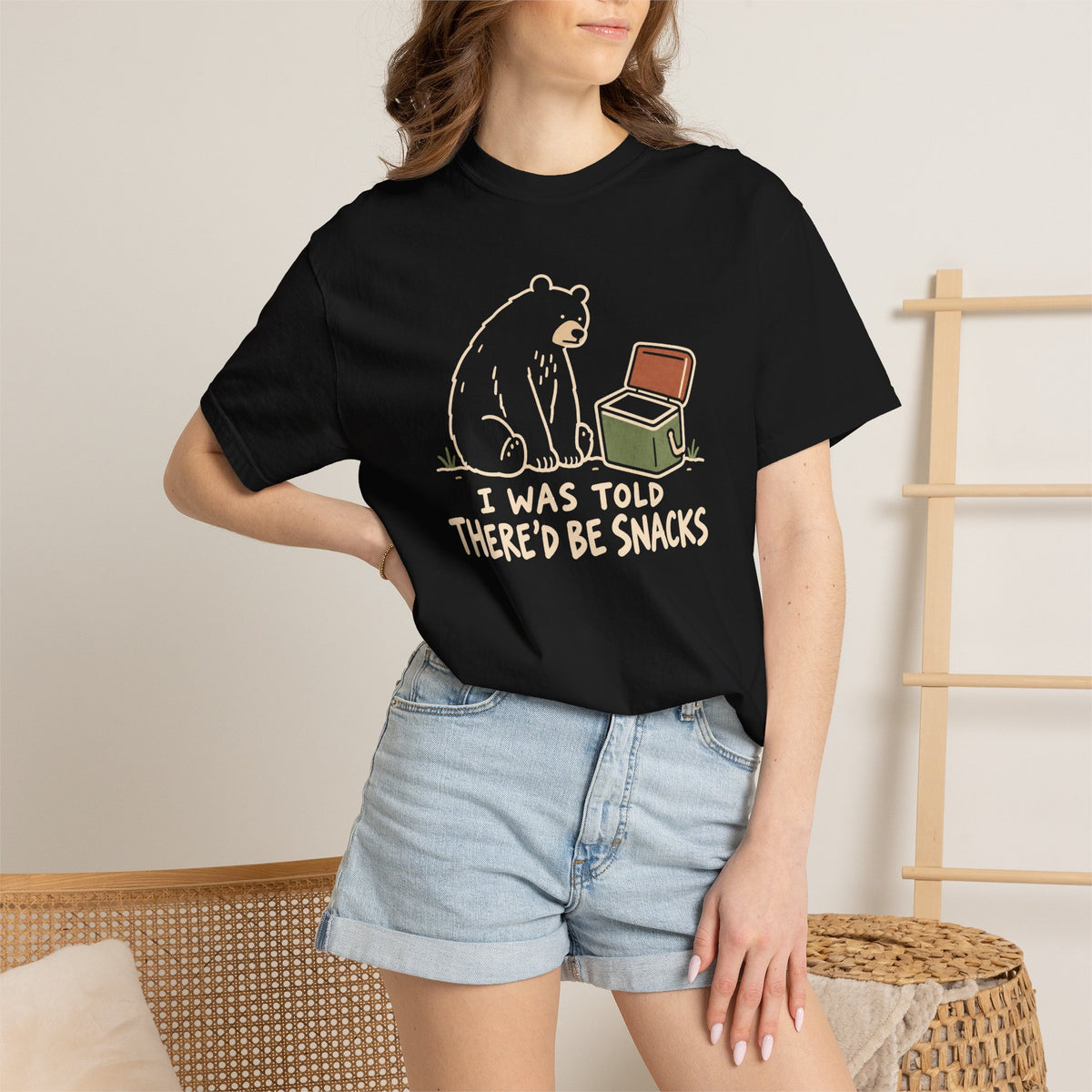 Here For Snacks Tee