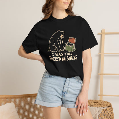 Here For Snacks Tee