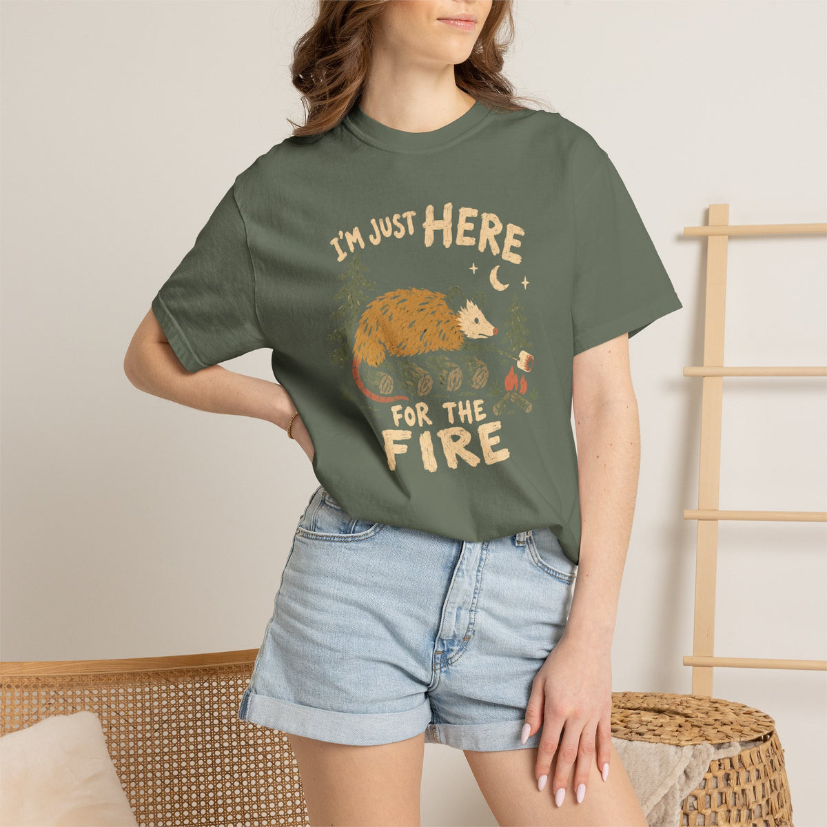 Here For Flames Tee