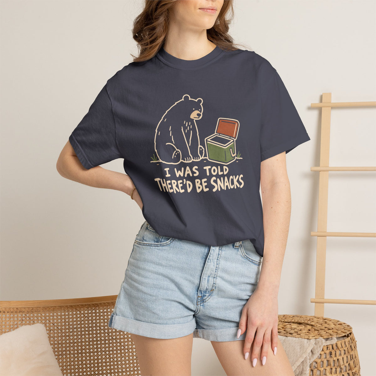 Here For Snacks Tee
