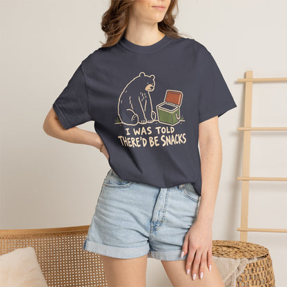 Here For Snacks Tee
