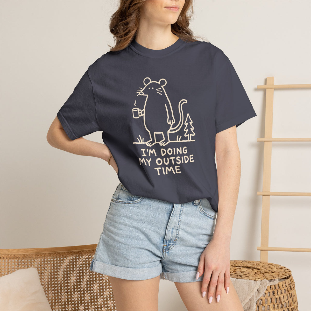 Outside Time Tee
