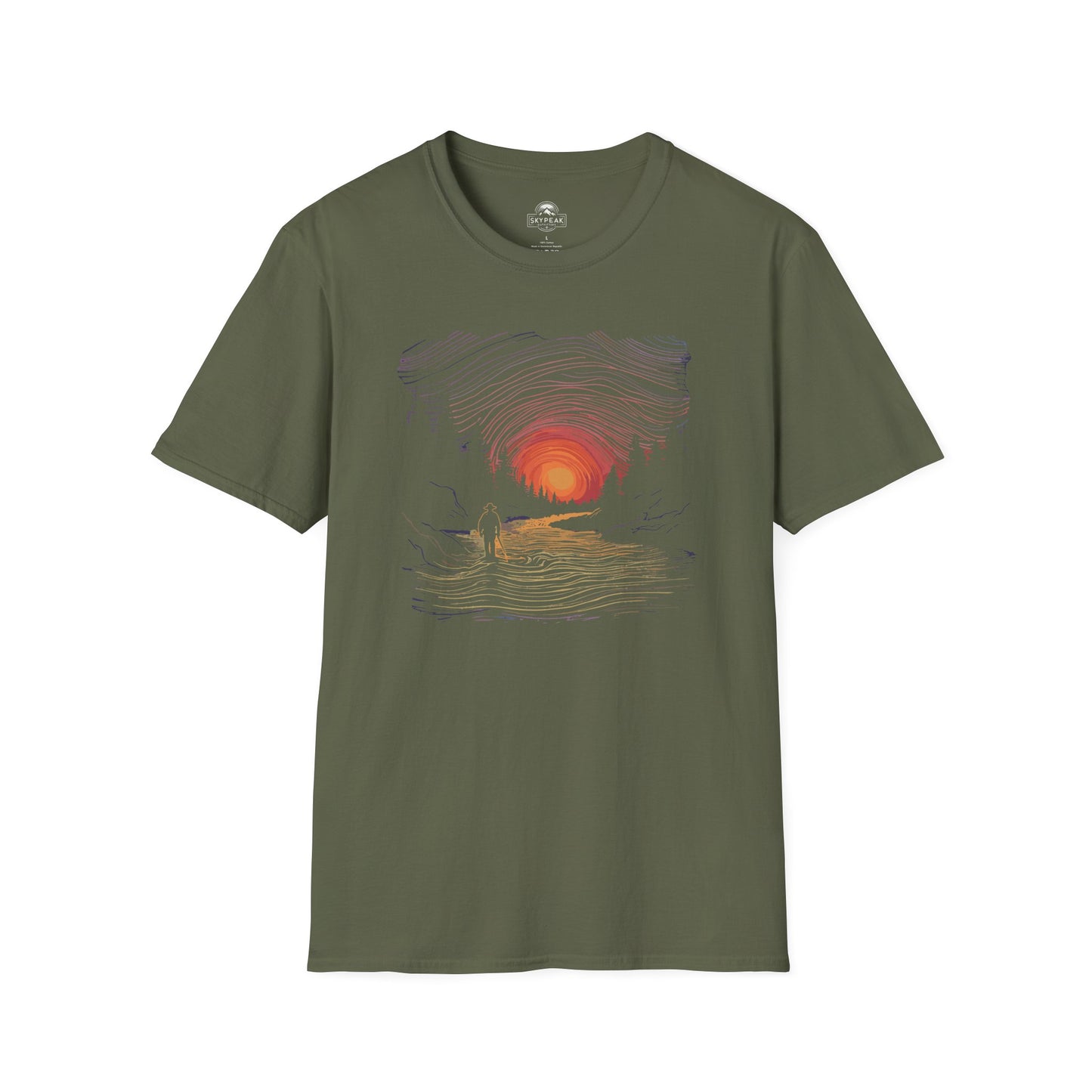 Sunset Spiral T-Shirt