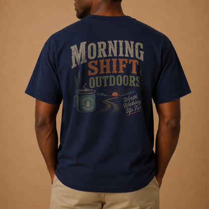 Morning Shift Outdoors