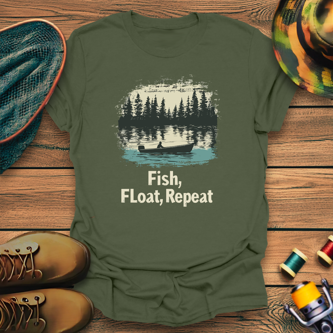 Fish, Float, Repeat T-Shirt