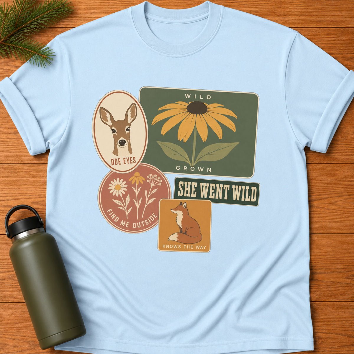 Wild Sticker Pack T-Shirt