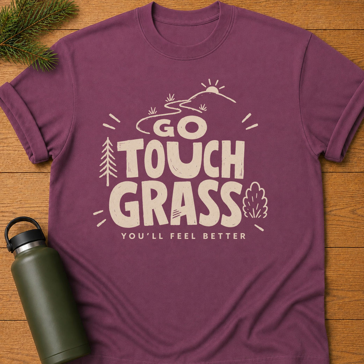Go Touch Grass Tee