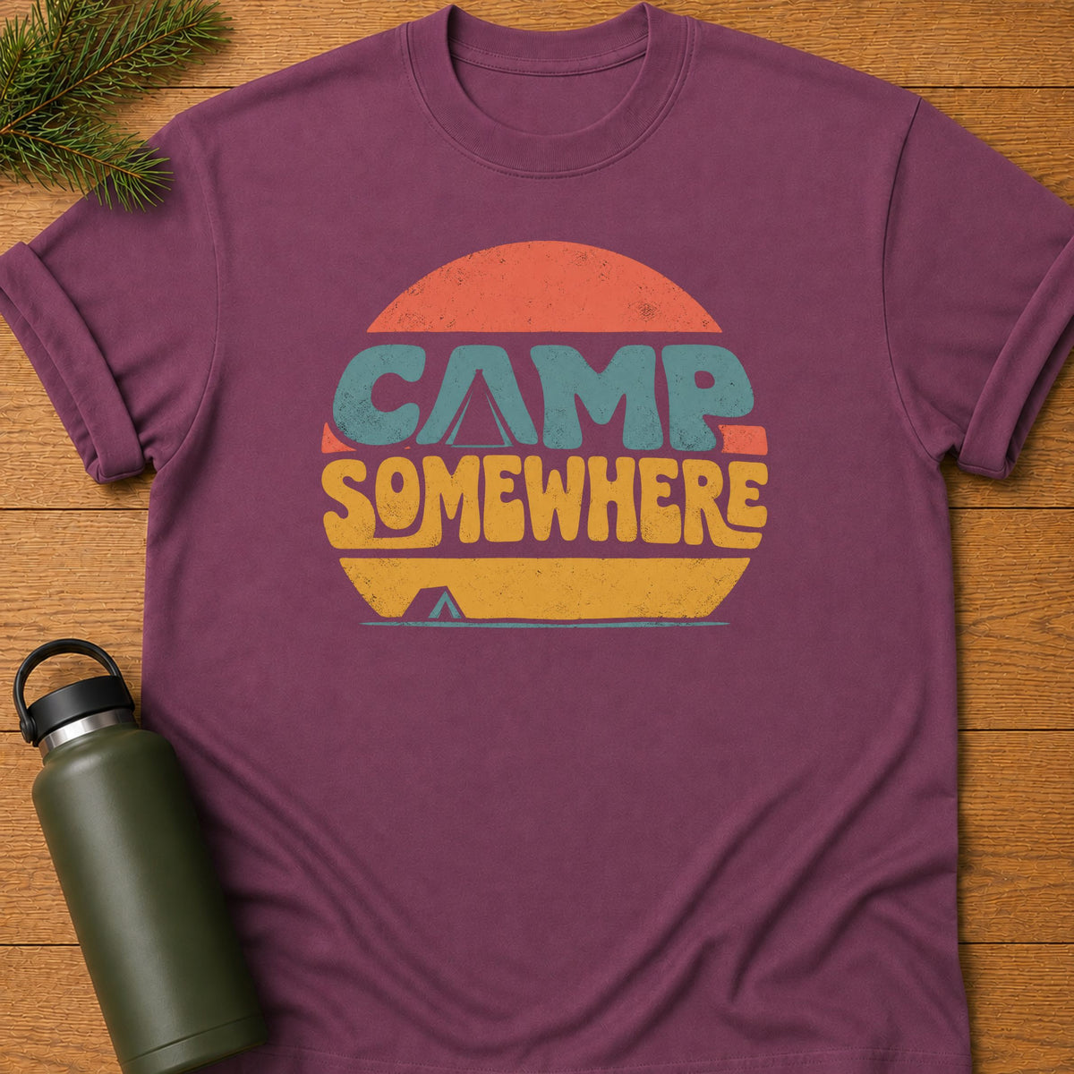 Camp Somewhere Tee