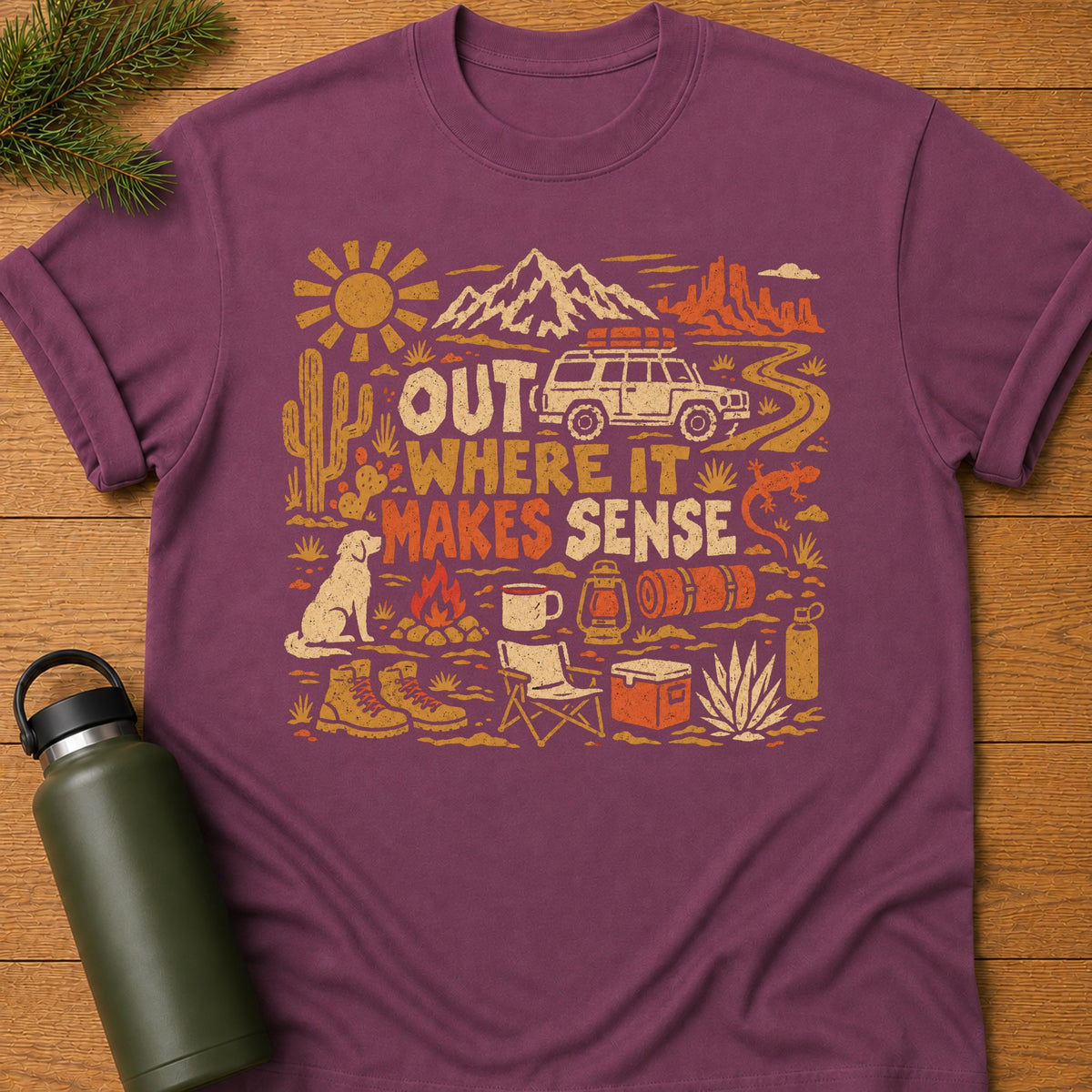 Makes Sense Here Tee