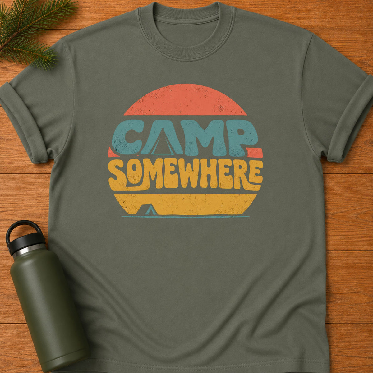 Camp Somewhere Tee