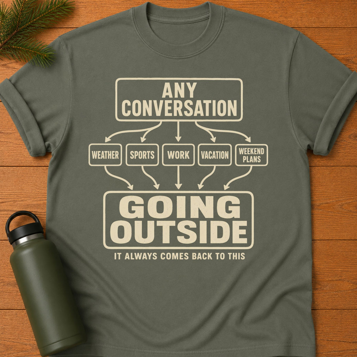 Any Conversation T-Shirt