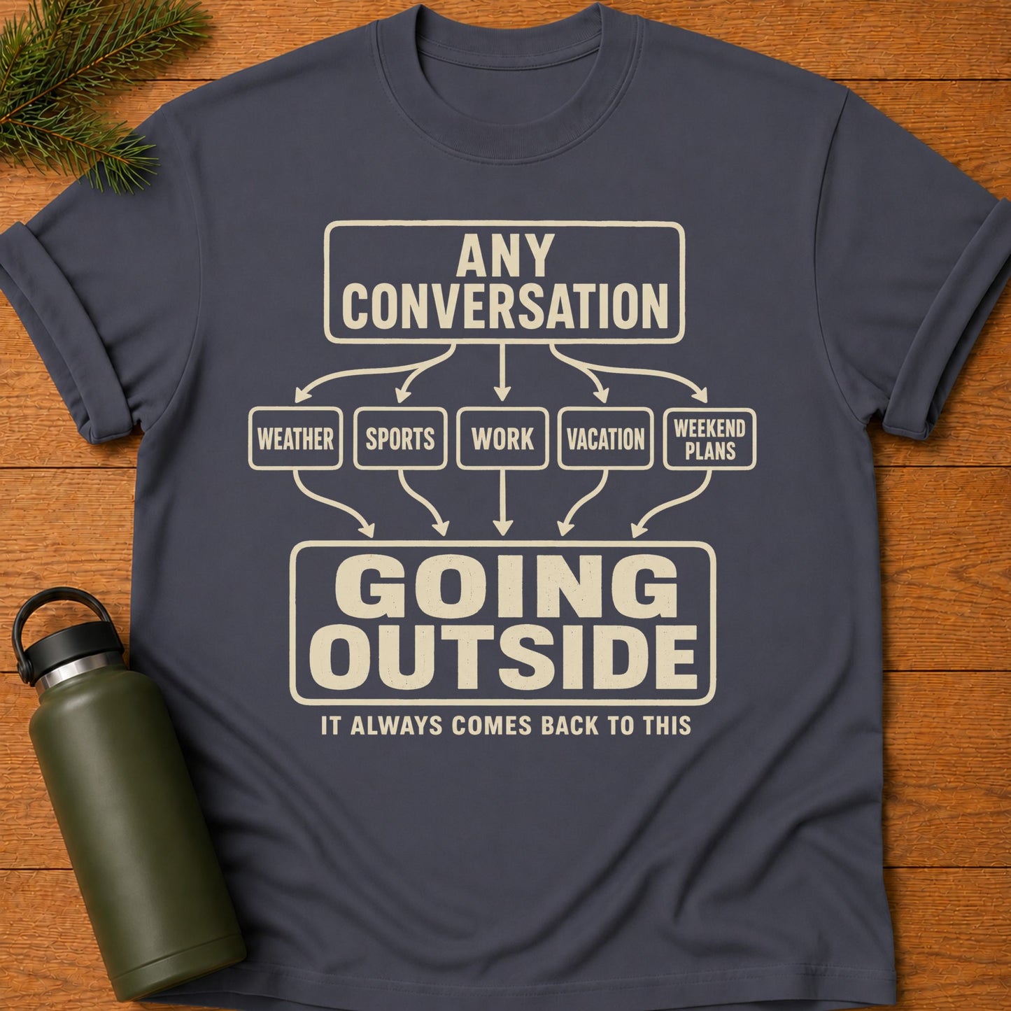 Any Conversation T-Shirt