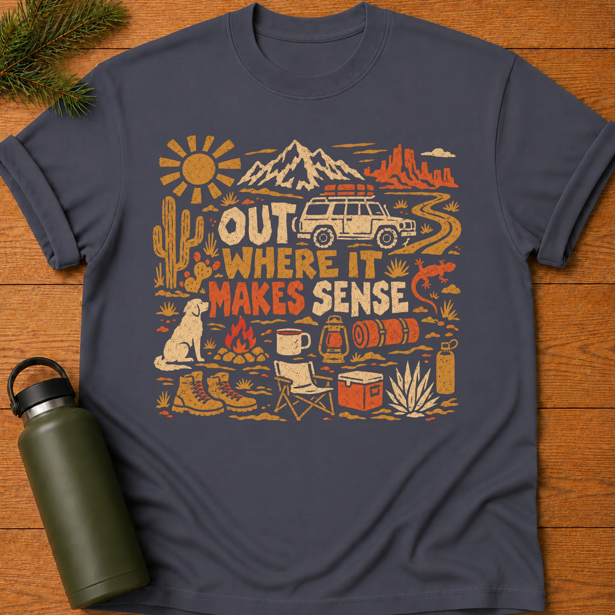 Makes Sense Here Tee