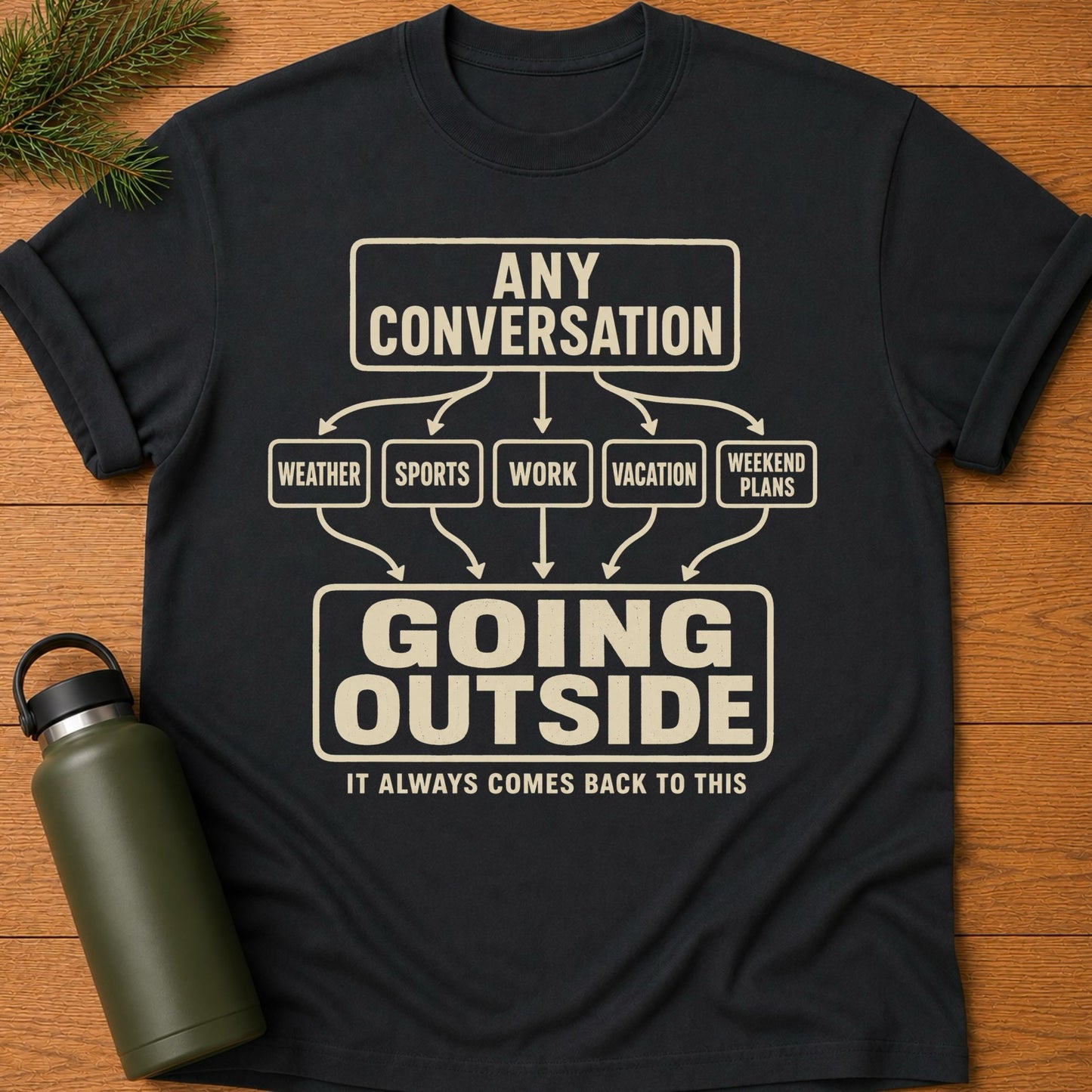 Any Conversation T-Shirt