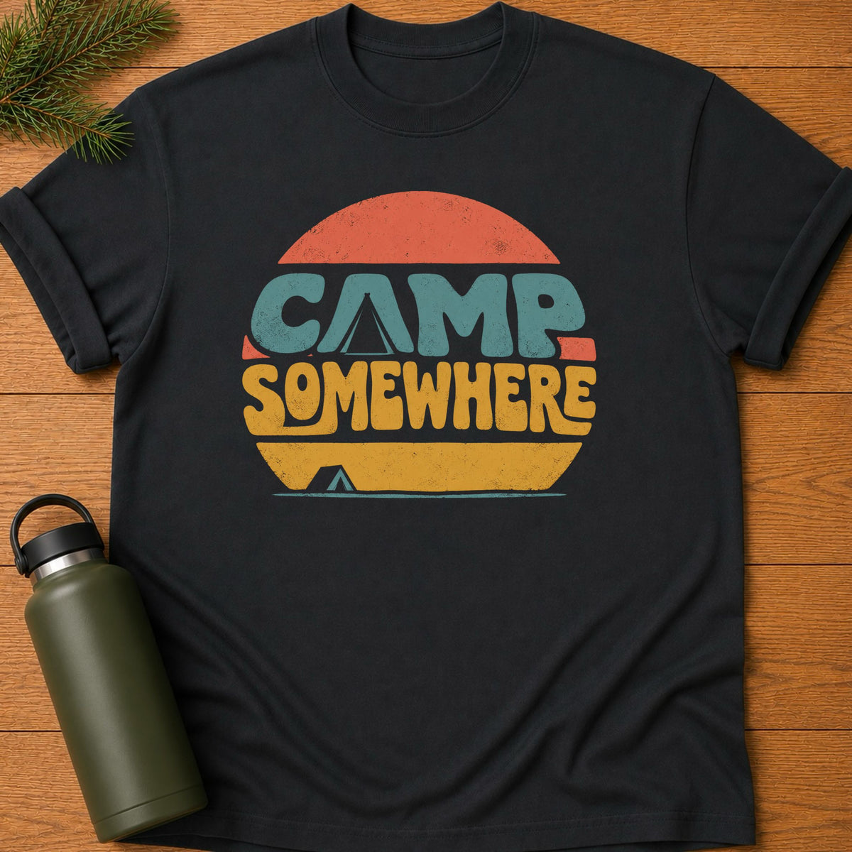 Camp Somewhere Tee