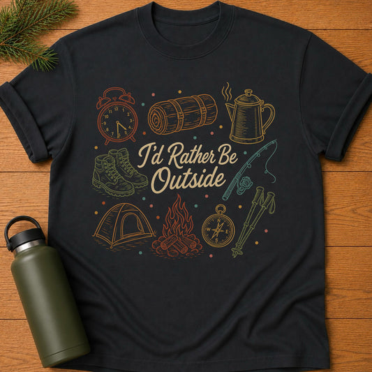 Rather be Outside T-Shirt