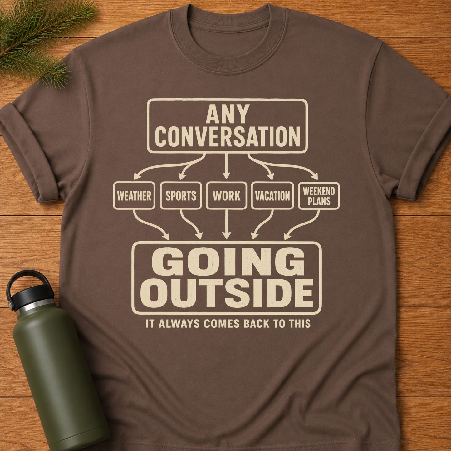 Any Conversation T-Shirt