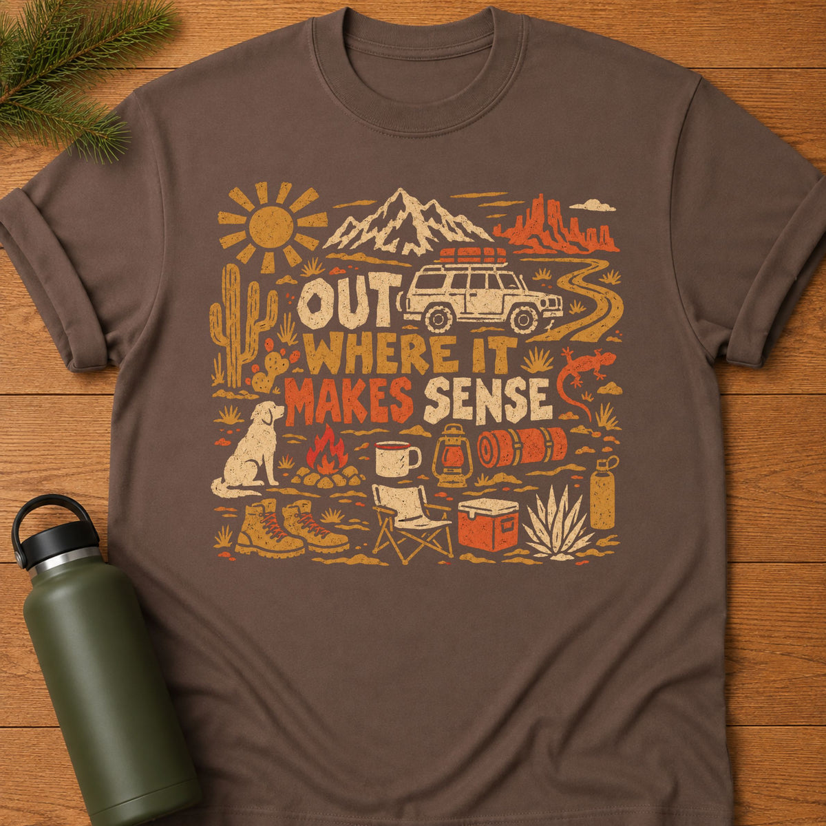Makes Sense Here Tee