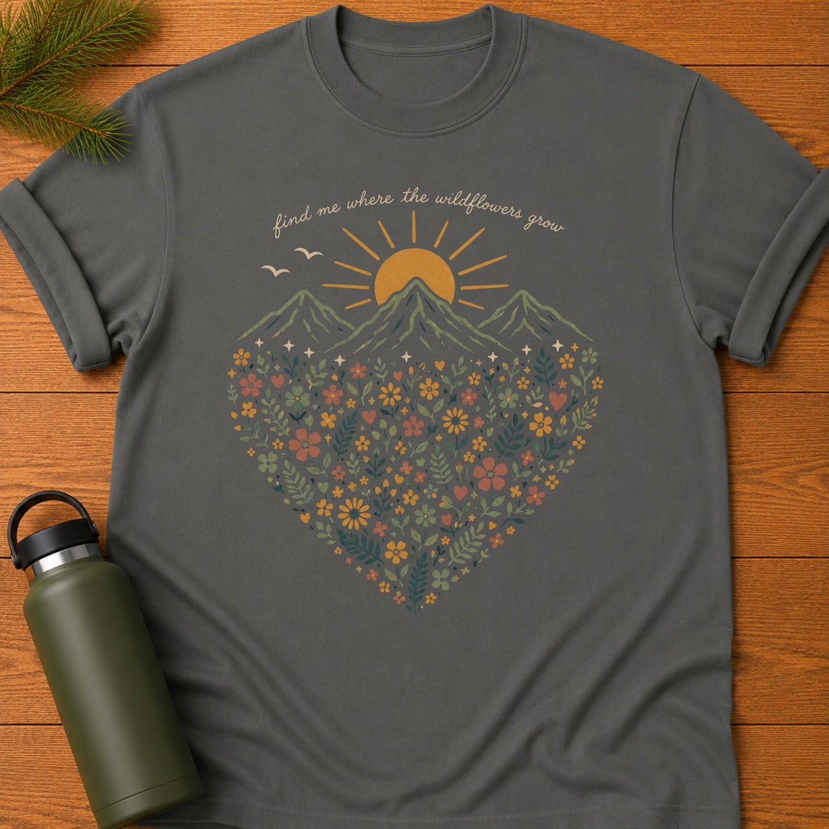 Wildflower Heart Tee