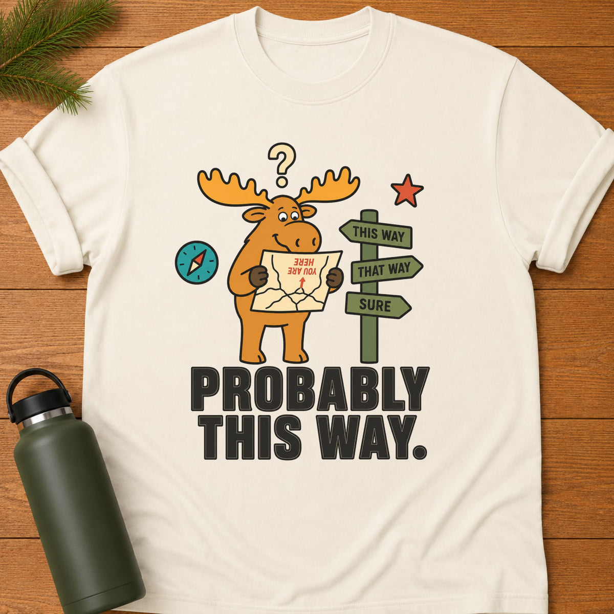 Probably This Way T-Shirt