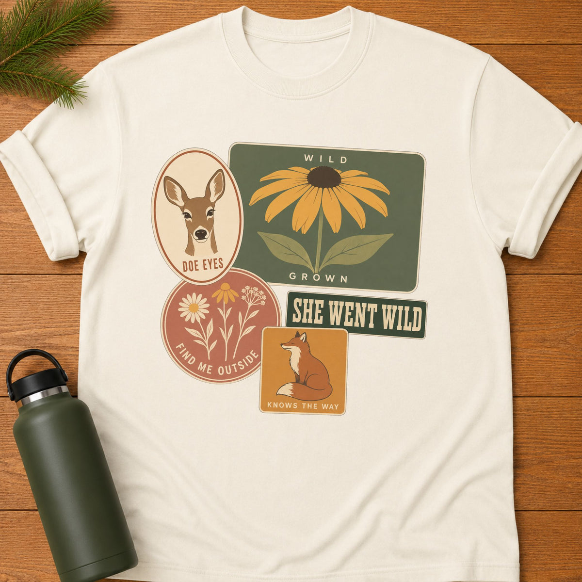 Wild Sticker Pack T-Shirt