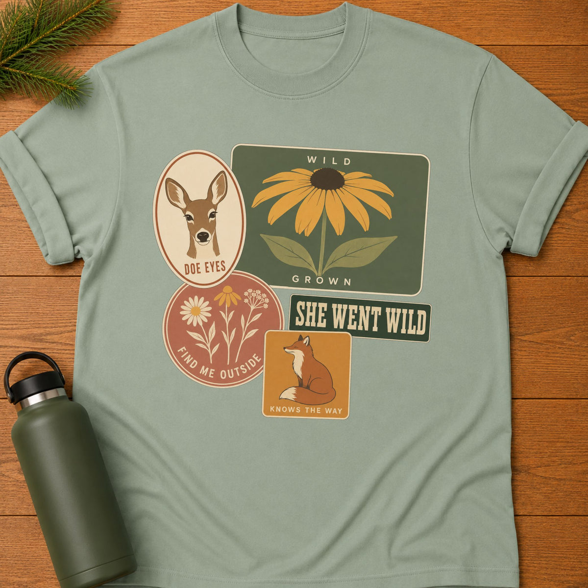 Wild Sticker Pack T-Shirt